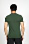 Pine 1 Men's 100% Cotton O-Neck T-Shirt Dark Green - 3