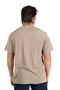 New Drawing Men's 100% Cotton O-Neck T-Shirt Tan - 3