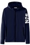 Men's Sporty Run Printed Wind and Waterproof Mesh Lining Hiking Sports Fitness Raincoat - 4