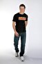 Grant Men's 100% Cotton O-Neck T-Shirt Black
