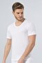 181 White Men's Modal O-Neck Undershirt - 2
