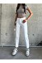Penolope Women's White High Waist Mom Fit Jeans - 5
