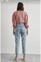 Leo Robin Mom Jeans Vintage Ice Boyfriend High Waist Jeans - 4
