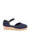 Real Handmade Straw 3cm Heeled Banded Casual Women's Espadrille Handmade - 2