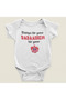 World One Side Grandma One Side Written Cotton Soft Unisex Snap Fastener Bodysuit