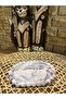 Oval Marble Pattern Plate Presentation Holder - 2