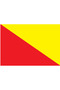 012-Fan Realty Frame Systems - Red/Yellow 12 Pieces - Fan Colors