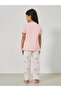Cute Bunny Graphic Print T-Shirt & Pyjama Set - 4