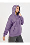 Longline Printed Hoodie with Front Pocket - 5