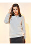 Regular Fit Contrast Collar Sweatshirt