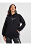 Oversized Fit Longline Slogan Hoodie - 3