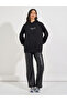 Oversized Fit Longline Slogan Hoodie - 2