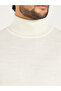 Relaxed Fit Turtle Neck Lightweight Sweater - 4