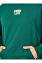 Oversized Front & Back Outdoor Puff Print Terry Hoodie - 4
