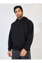 Back Text Print Oversized Heavyweight Hoodie - 2