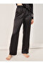 Contrast Piping Detail Longline Shirt and Pyjama Set - 5