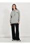 Oversized Longline  Slogan Hoodie - 2