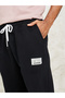 Fleece Panel Jogger with Drawcord & Patch Detail - 3