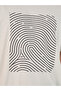 Graphic Print Round Neck T-Shirt & Pyjama Set - 3