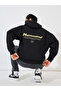 Back Text Print Oversized Heavyweight Hoodie