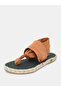 T-Strap Slingback Flat Sandals - 8