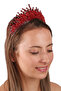 Special Princess Crown for Brides Bridal Costume Crown for Special Occasions Red - 6