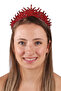 Special Princess Crown for Brides Bridal Costume Crown for Special Occasions Red