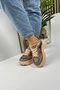 Daily Women's Mink Navy Blue Red Sneaker High Sole Lace Tiger Stripe Shoes 032 - 4