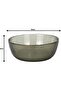 Crystal Glass Dessert Bowl – Premium Glass, Golden Edges - 3
