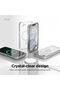 Magnetic Hybrid for iPhone 16E case cover (2025) compatible with MagSafe - Clear White - 4