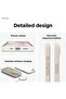 Liquid Silicone for iPhone 16E case cover (2025) Soft Microfiber Lining - Stone - 4