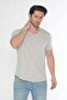Men's Wide Neck 100% Cotton Loose T-Shirt - 5