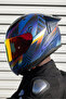 RAPID 2 RACE OPTIK MAT MAVİ-MOR KASK - 8