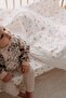 Baby Size (Without Sheets) Duvet Cover Set 100X150 cm |   Peachy Flowers - 6