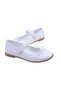 Shoe Basket Ortaç 2079 Girl Ballerina Velcro Patent Leather Ballerina Shoes