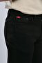 Harry Men's Straight Regular Cut Regular Waist Straight Leg Jean Trousers Black - 4