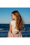 Girl's Written Knitwear Cardigan Crop Sweater Jeans Trousers 3-Piece Set - 3