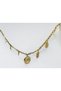 Gold Color Charm Steel Necklace Reflecting the Radiance of the Sun - 3
