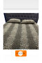 Leopard Patterned Cotton Ranforce Fitted Sheet Set - 3
