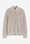 Regular Fit Zip-through cardigan