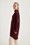 Cool-Tech Kangaroo Pocket Quick Dry Tracksuit Top - Claret Red - 4