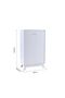 Jazz 21-Pair Shoe Cabinet-White L80xW40xH134cm - 8