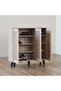 Lacey 3-door Shoe Cabinet - Sonoma Oak L90xw32xh91cm - 5