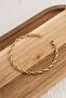 Steel Twist Bracelet Small Interlocking Bracelet 3mm Non-Tarnish 17Cm+4Cm-21Cm - 6