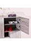 Patterson 12-pair Shoe Cabinet - Light Oak L80xw42xh109cm - 4