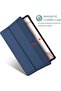 Slim Hard Back Folio Case for Galaxy Tab S8/S7 11" - Navy - 6