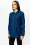 Butterfly Embroidered Shirt - 2