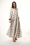 Women's Cotton Prevailing Neck Striped Pocket Detailed Summer Dress - 6