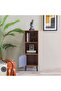 Kalum Display Cabinet - Stylish Wood Bookcase with 1 Door & 3 Shelves, Durable & Modern - 2