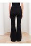 Zero Max Modest Black High Waist Flare Women's Jean Pants (New Season) - 5